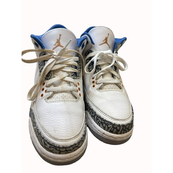 Nike AIR Jordans Retro Washington Wizards boys/girls white blue